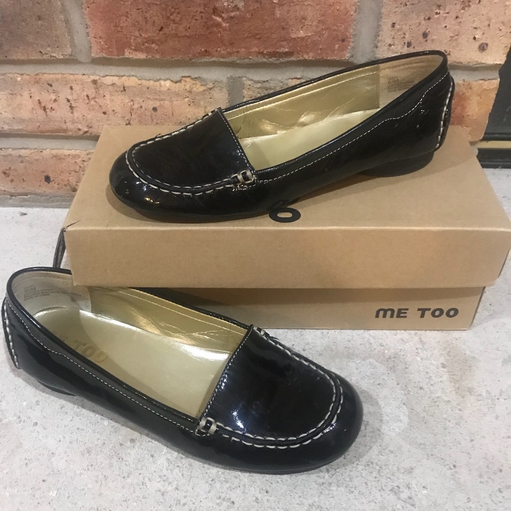 Me Too Black Professional Flats